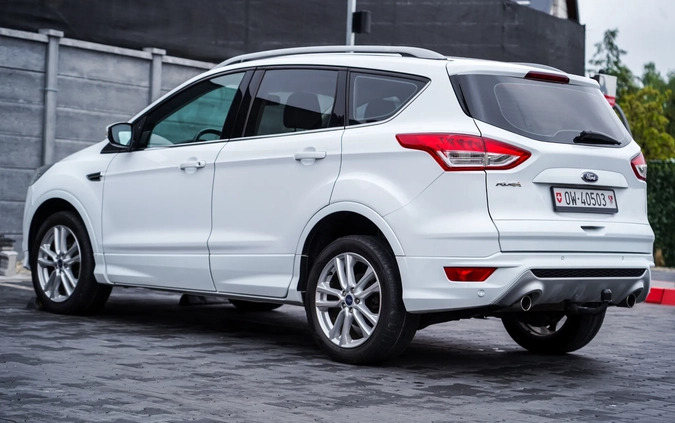 Ford Kuga cena 51900 przebieg: 247500, rok produkcji 2014 z Ozimek małe 781